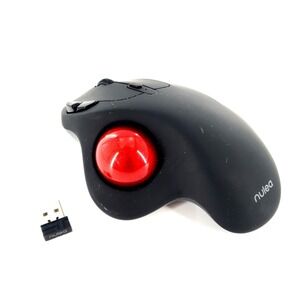 Nulea M501 Wireless Trackball Ergonomic Mouse w/ Receiver Rechargeable Tested